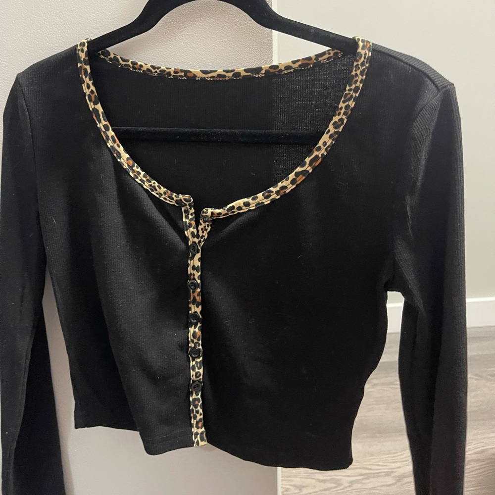 Button up Crop top size S